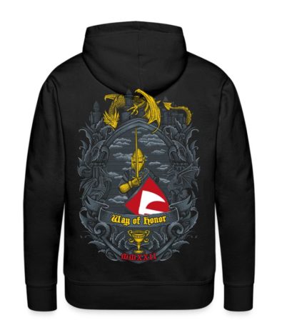 Way of Honor Hoodie Back