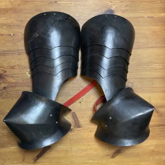Blackened Hardened Steel Shoulders and Elbows (1)