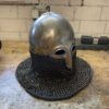 Hardened Steel Helmet Eastern with Brass Decoration (6)
