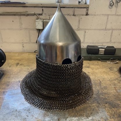 Hardened Steel Helmet Pointy (1)